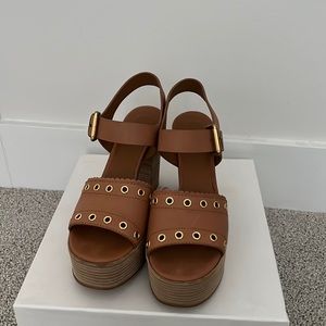 SeeBy Chloe Platform Sandal Heels